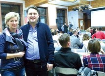 Danuta i Tomasz Pabianowie byli zachwyceni wykładami.