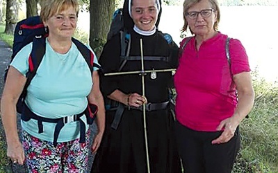 Siostra Bernadetta z mamą przyniosła ikonę do naszej diecezji.