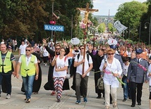 Pątnicy pokłonili się Matce Bożej.