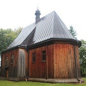 Drewniany kościół w Dąbrówce przez lata był unicką cerkwią.