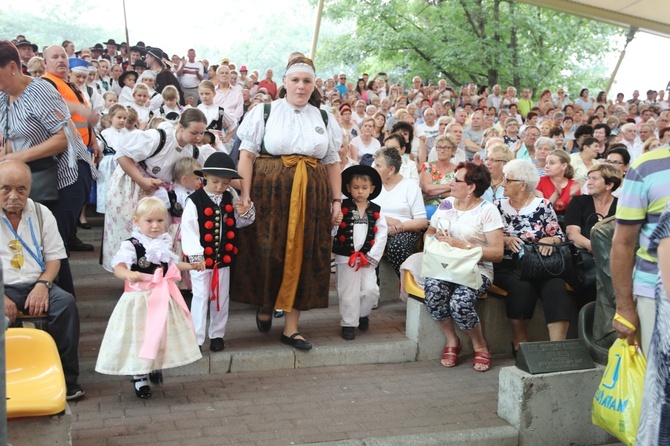 Korowód na rozpoczęcie 55. TKB w Wiśle -2018