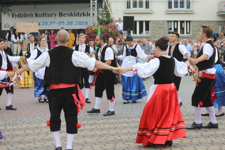 Korowód na rozpoczęcie 55. TKB w Wiśle -2018