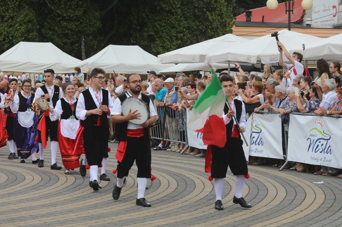 Korowód na rozpoczęcie 55. TKB w Wiśle -2018