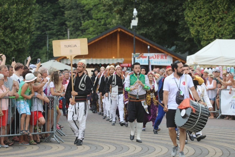 Korowód na rozpoczęcie 55. TKB w Wiśle -2018