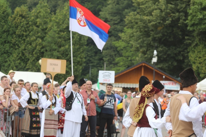 Korowód na rozpoczęcie 55. TKB w Wiśle -2018