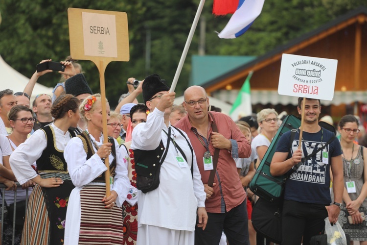 Korowód na rozpoczęcie 55. TKB w Wiśle -2018