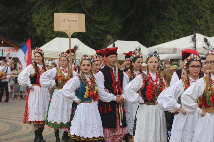 Korowód na rozpoczęcie 55. TKB w Wiśle -2018