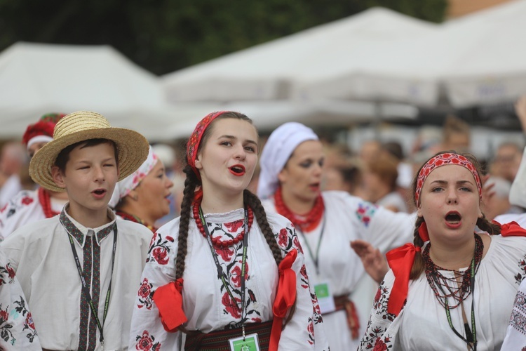 Korowód na rozpoczęcie 55. TKB w Wiśle -2018