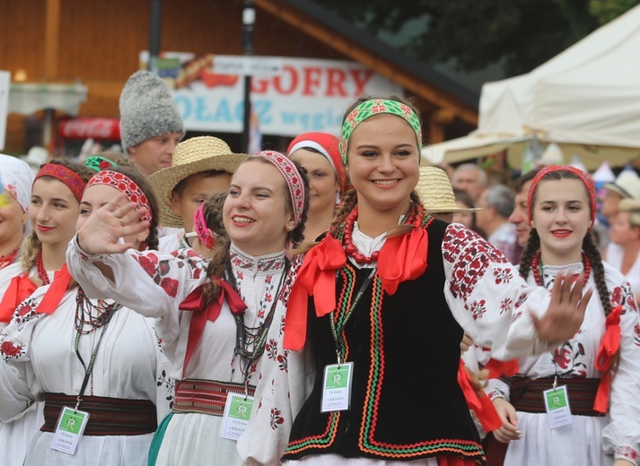 Korowód na rozpoczęcie 55. TKB w Wiśle -2018