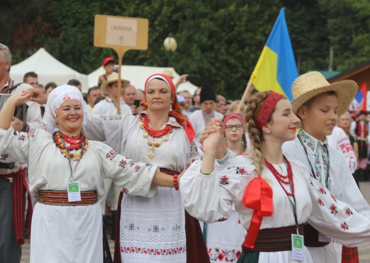 Korowód na rozpoczęcie 55. TKB w Wiśle -2018