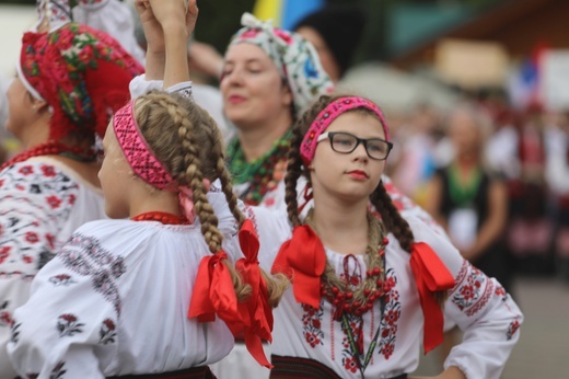 Korowód na rozpoczęcie 55. TKB w Wiśle -2018