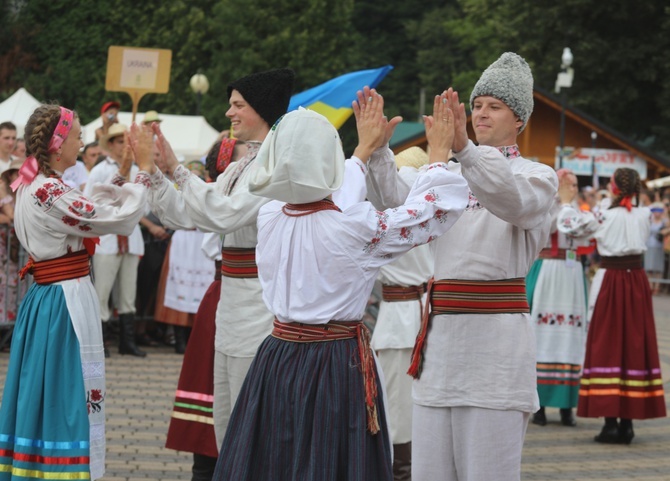 Korowód na rozpoczęcie 55. TKB w Wiśle -2018