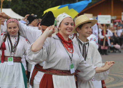 Korowód na rozpoczęcie 55. TKB w Wiśle -2018