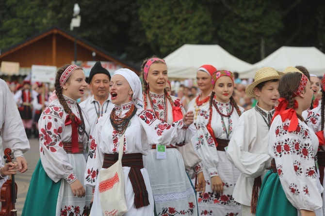 Korowód na rozpoczęcie 55. TKB w Wiśle -2018