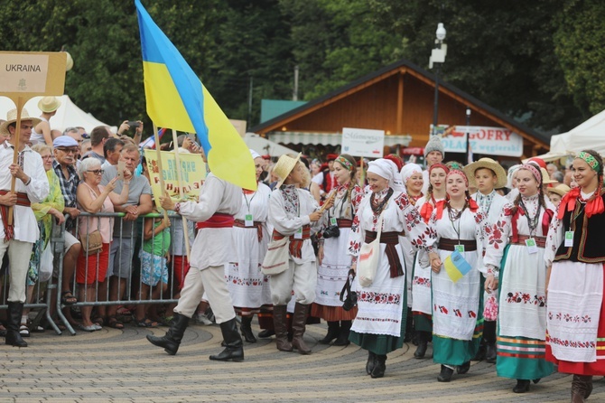 Korowód na rozpoczęcie 55. TKB w Wiśle -2018