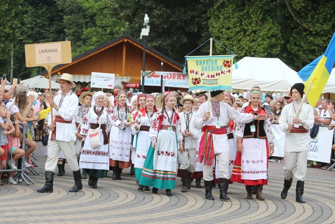 Korowód na rozpoczęcie 55. TKB w Wiśle -2018