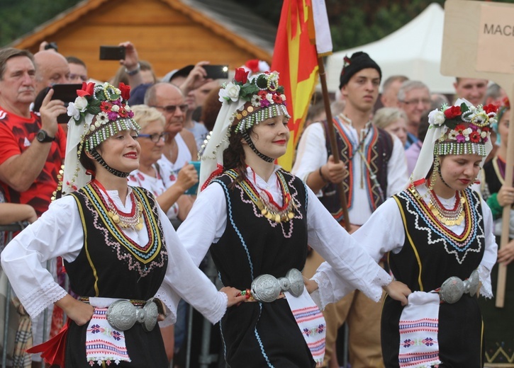 Korowód na rozpoczęcie 55. TKB w Wiśle -2018