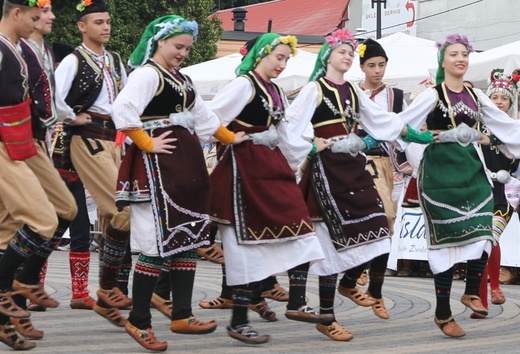 Korowód na rozpoczęcie 55. TKB w Wiśle -2018