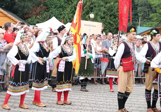 Korowód na rozpoczęcie 55. TKB w Wiśle -2018