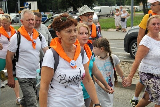 Pielgrzymka Rybnicka - grupa z Jastrzębia