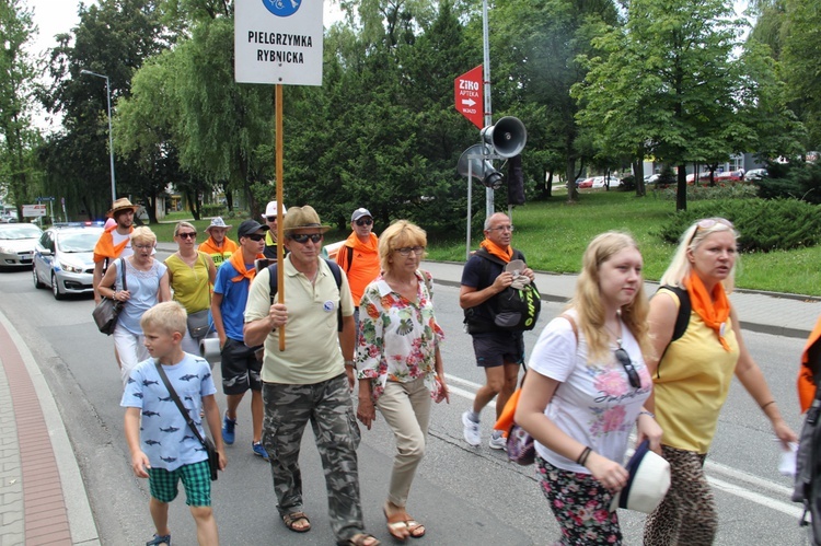 Pielgrzymka Rybnicka - grupa z Jastrzębia