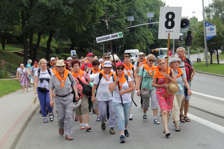 Pielgrzymka Rybnicka - grupa z Jastrzębia
