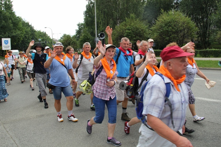 Pielgrzymka Rybnicka - grupa z Jastrzębia