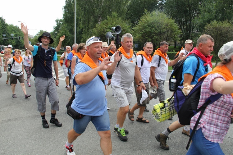 Pielgrzymka Rybnicka - grupa z Jastrzębia