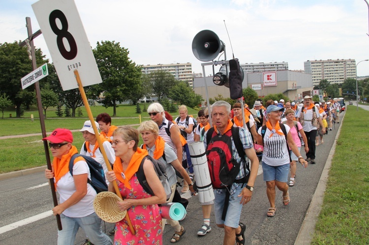 Pielgrzymka Rybnicka - grupa z Jastrzębia