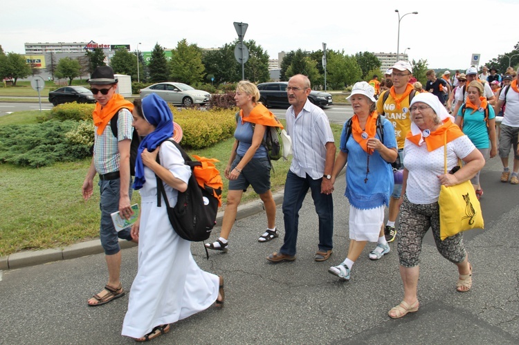 Pielgrzymka Rybnicka - grupa z Jastrzębia