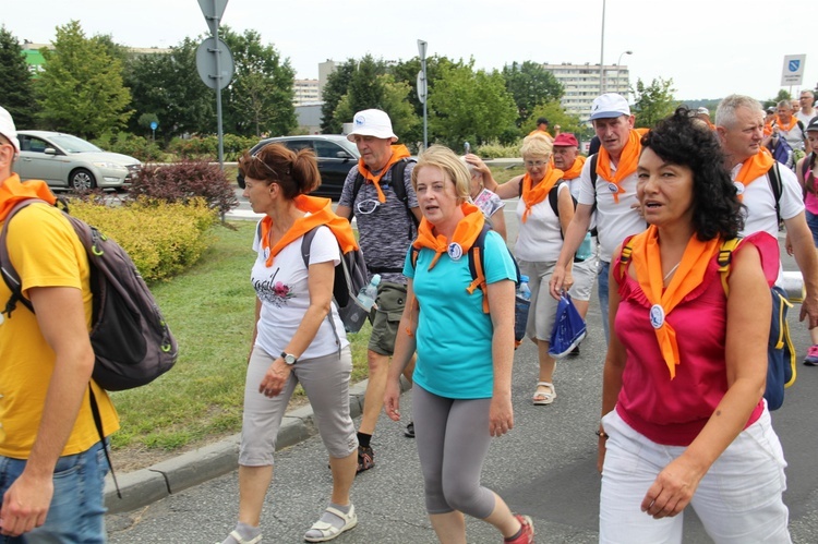 Pielgrzymka Rybnicka - grupa z Jastrzębia