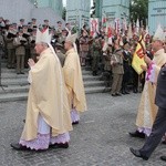 Modlitwa za powstańców na pl. Krasińskich