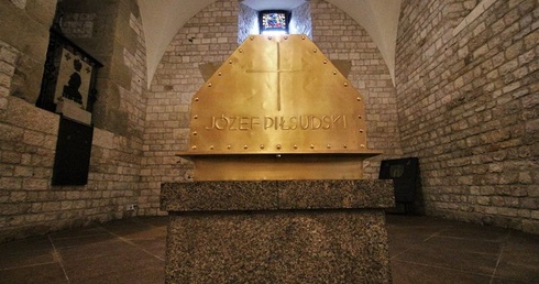 Powrót sarkofagu marszałka Piłsudskiego