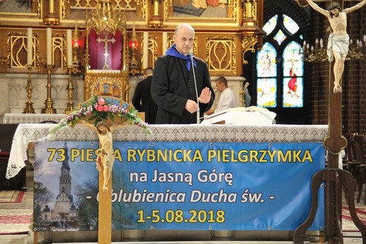 73. Pielgrzymka Rybnicka przed wymarszem
