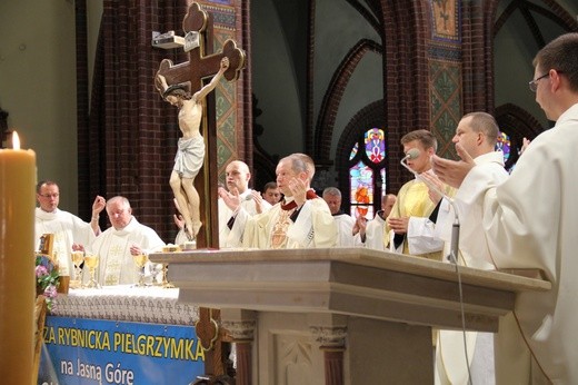 73. Pielgrzymka Rybnicka przed wymarszem