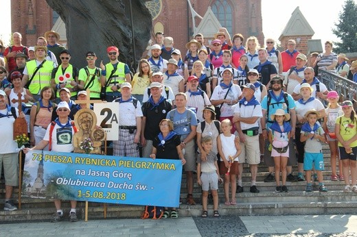 73. Pielgrzymka Rybnicka - wymarsz