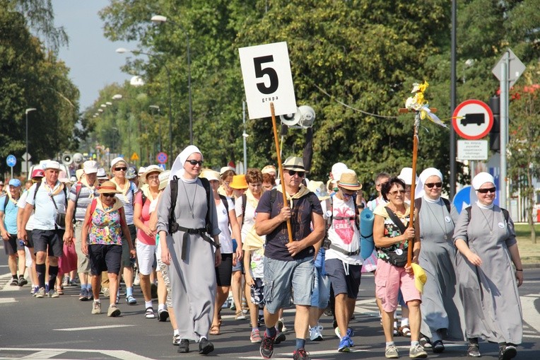73. Pielgrzymka Rybnicka - wymarsz