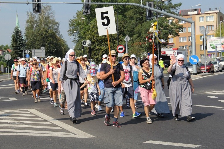 73. Pielgrzymka Rybnicka - wymarsz