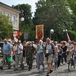 Wyjście pielgrzymów z Chełma.