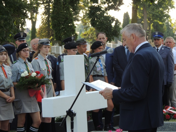 74. rocznica wybuchu powstania warszawskiego - obchody w Kutnie