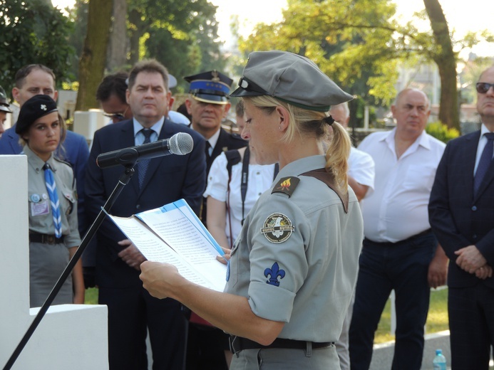 74. rocznica wybuchu powstania warszawskiego - obchody w Kutnie