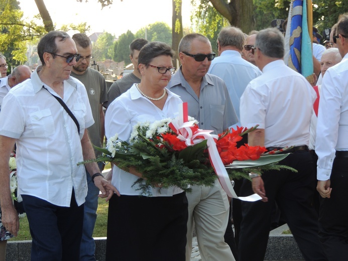 74. rocznica wybuchu powstania warszawskiego - obchody w Kutnie