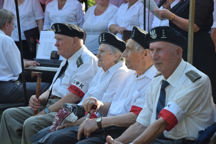 74. rocznica wybuchu powstania warszawskiego - obchody w Żyrardowie