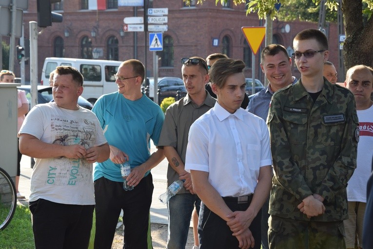 74. rocznica wybuchu powstania warszawskiego - obchody w Żyrardowie
