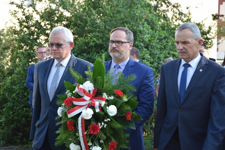 74. rocznica wybuchu powstania warszawskiego - obchody w Żyrardowie