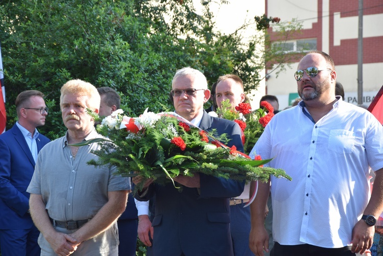 74. rocznica wybuchu powstania warszawskiego - obchody w Żyrardowie