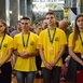 Wolontariusze w charakterystycznych żółtych koszulkach