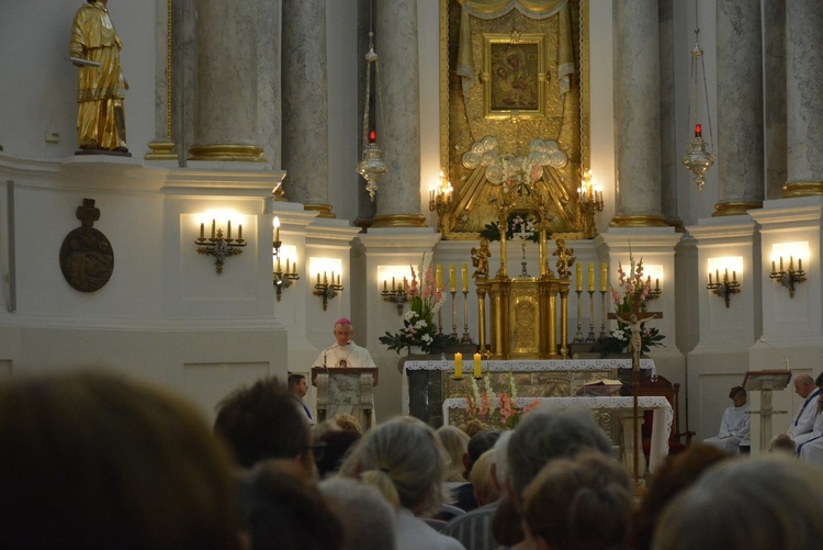 Bp Cisło przewodniczył Mszy św. rozesłania chełmskich pielgrzymów na Jasną Górę.