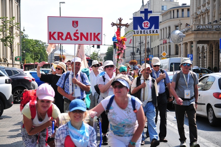 Lubelscy pielgrzymi już w drodze.