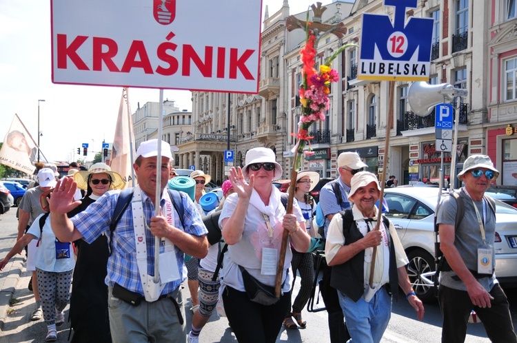 Lubelscy pielgrzymi już w drodze.